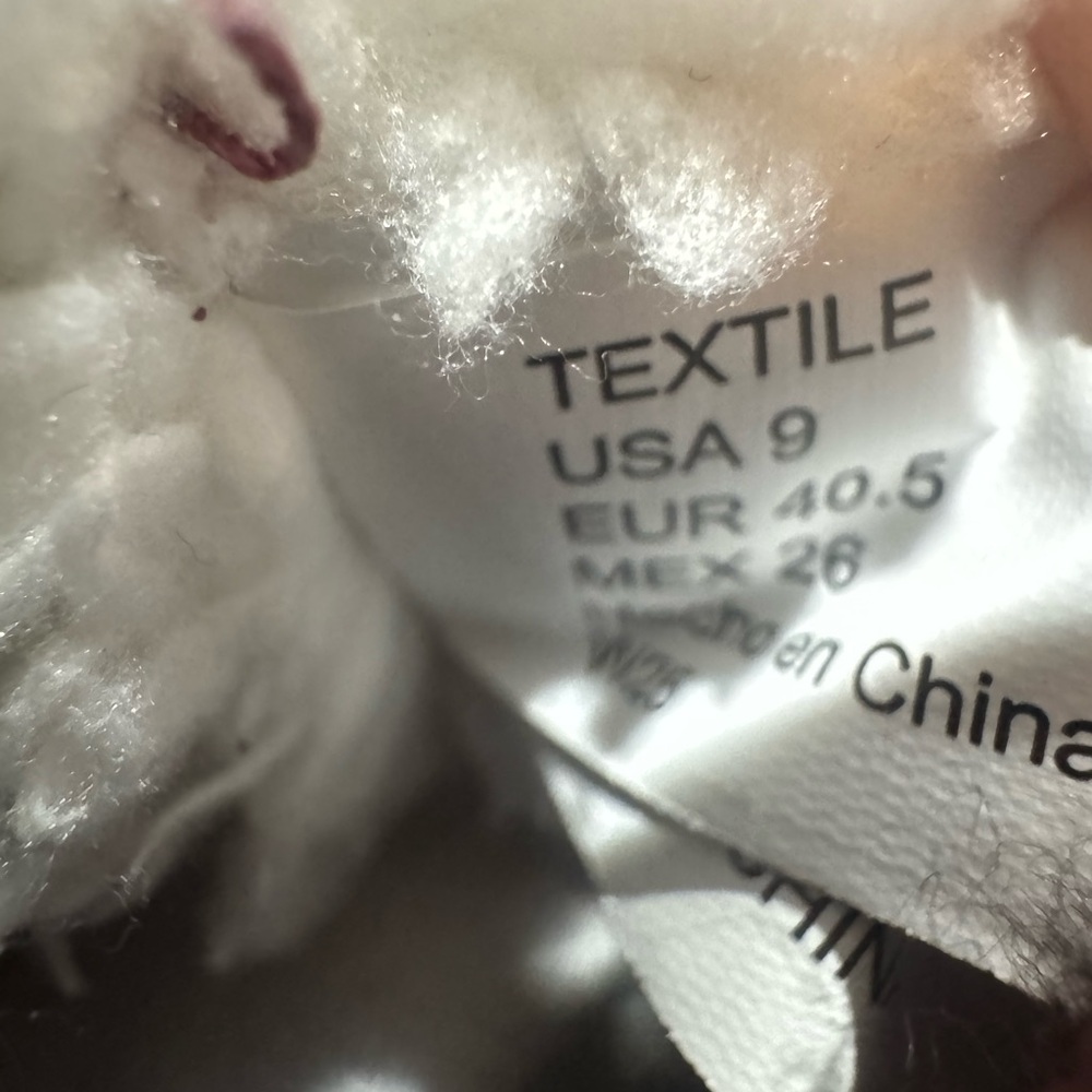 Muk Luks Women’s Burgundy Jackie Knit Faux Suede Mid-Calf Boots Size 9 - Picture 5 of 15